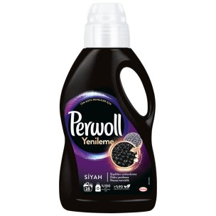 Perwoll Hassas Bakım Sıvı Çamaşır Deterjanı 1L (16 Yıkama) Siyah Yenileme