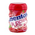 Mentos Pure Fresh Çilek Aromalı Draje Sakız 60 G