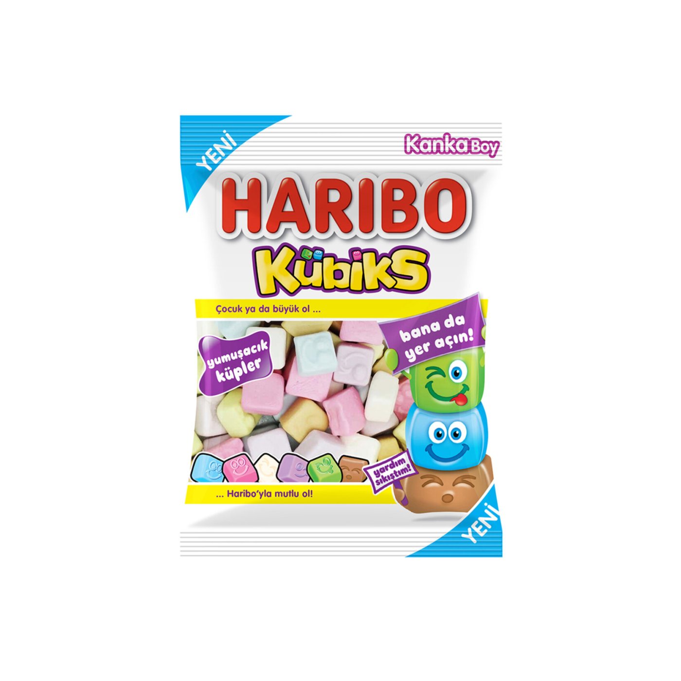Haribo Kubiks Karışık Yumuşak Şekerleme 80 G