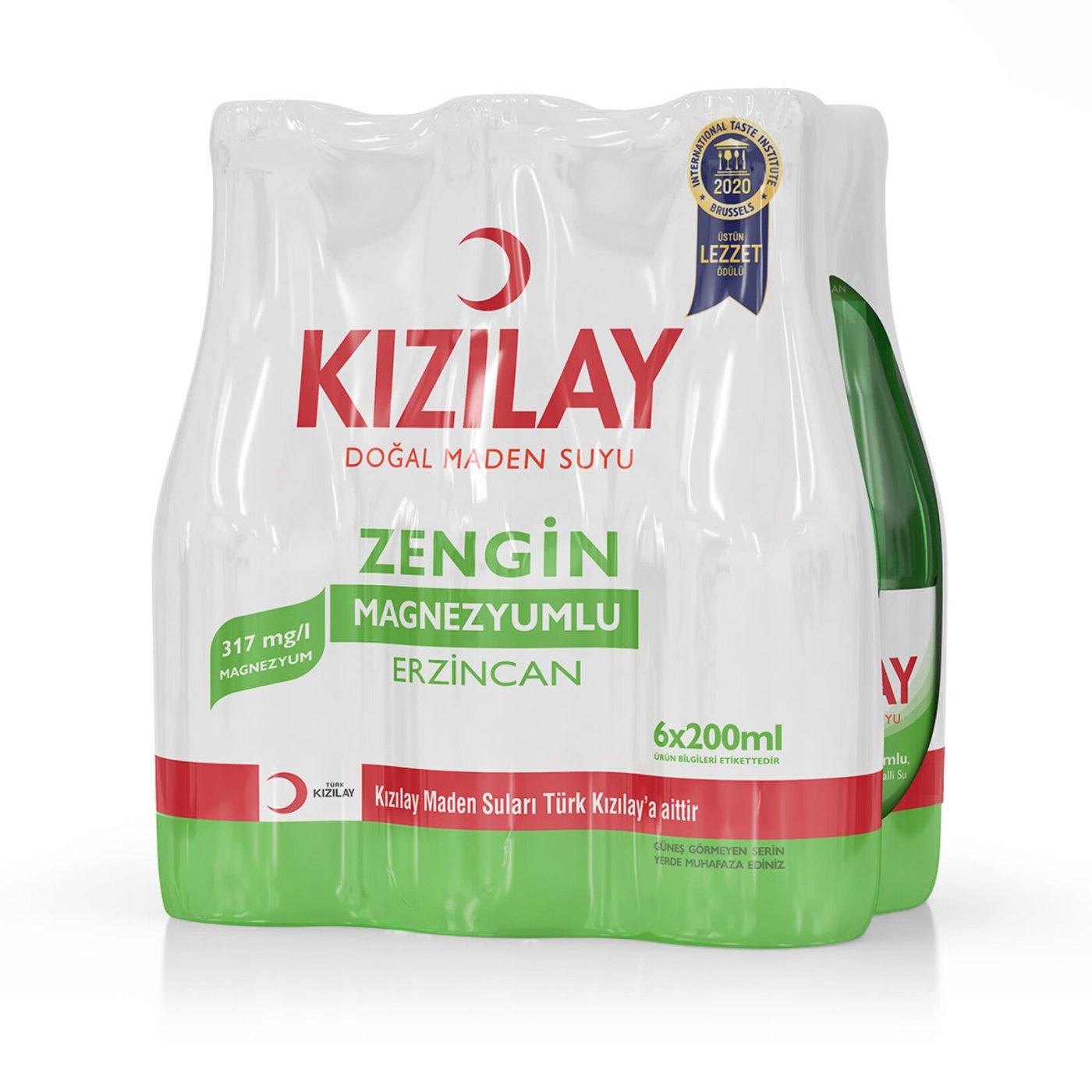 Kızılay Erzincan Doğal Maden Suyu 6X200 Ml