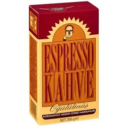 Kuru Kahveci Mehmet Efendi Espresso Kahve Çekirdeği 250 G