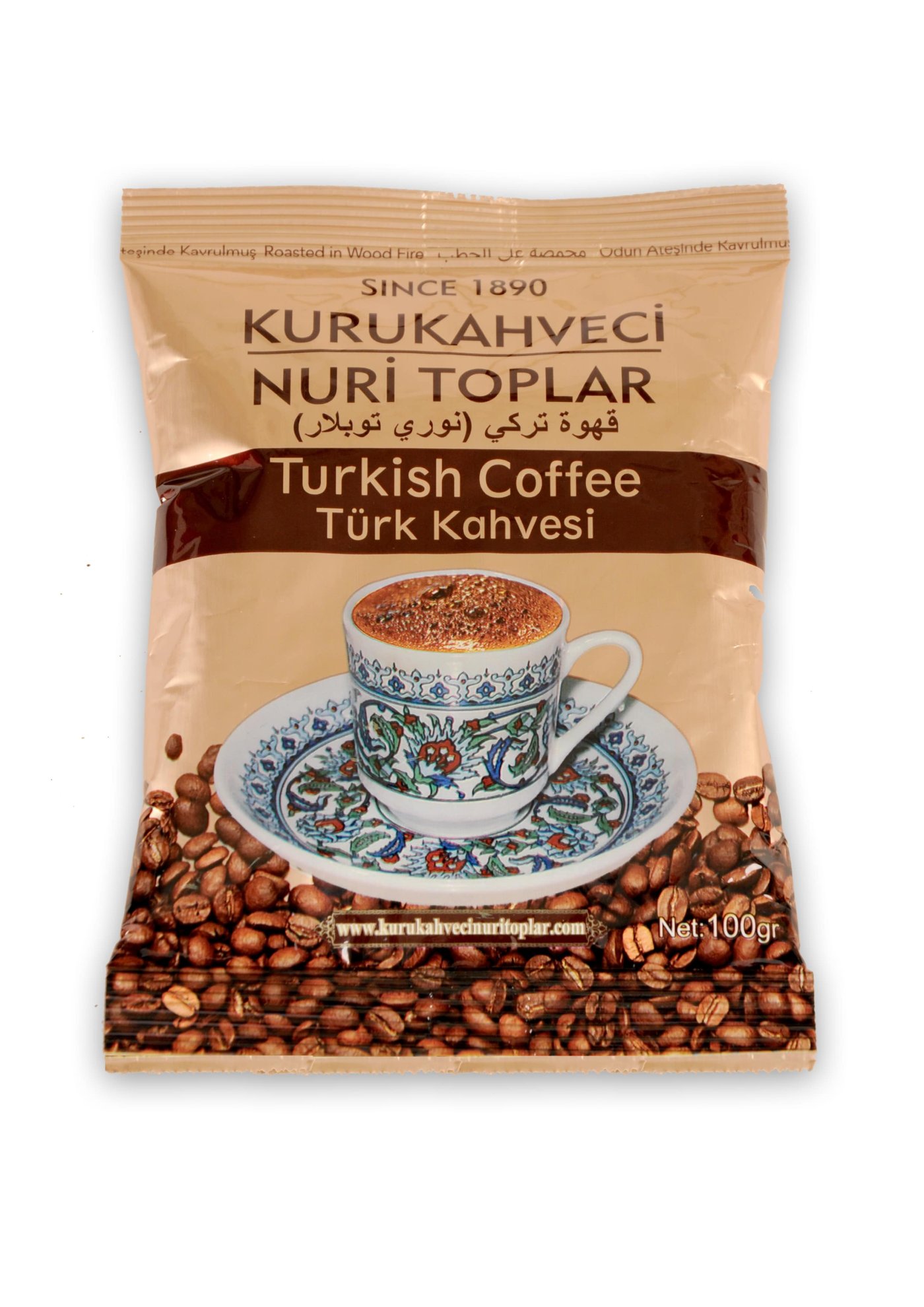 Kuru Kahveci Nuri Toplar Türk Kahvesi 100 G