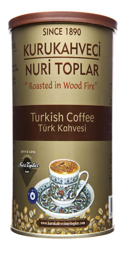 Kuru Kahveci Nuri Toplar Türk Kahvesi 250 G