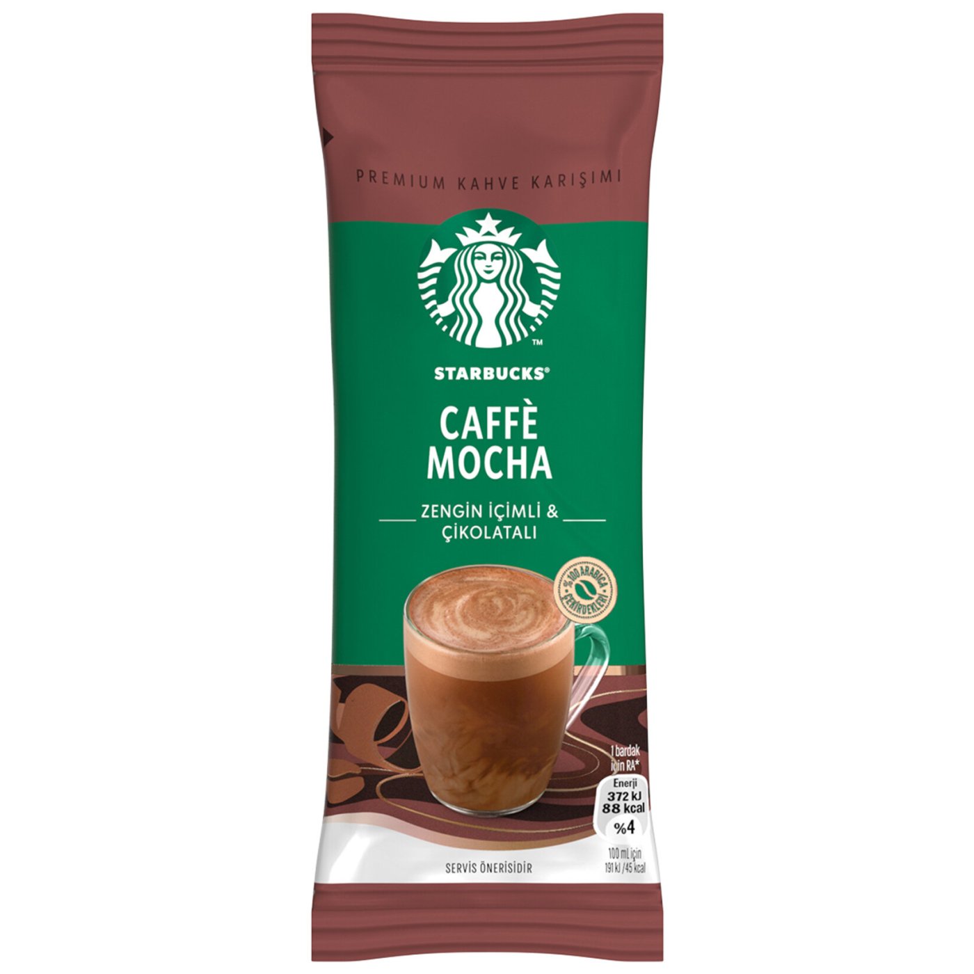 Starbucks Caffe Mocha Premium Kahve Karışımı 22 G